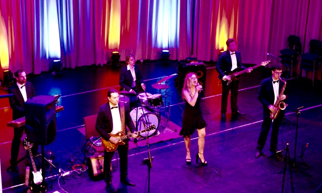 Ingrid Schwarz Band bei einer Gala